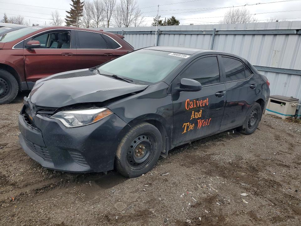 TOYOTA COROLLA 2014 with VIN 2T1BURHE9EC087847 - Photo from auction