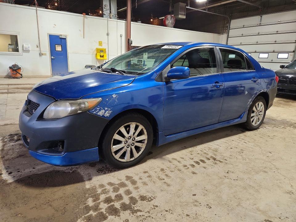TOYOTA COROLLA 2009 with VIN 1NXBU40E39Z153201 - Photo from auction