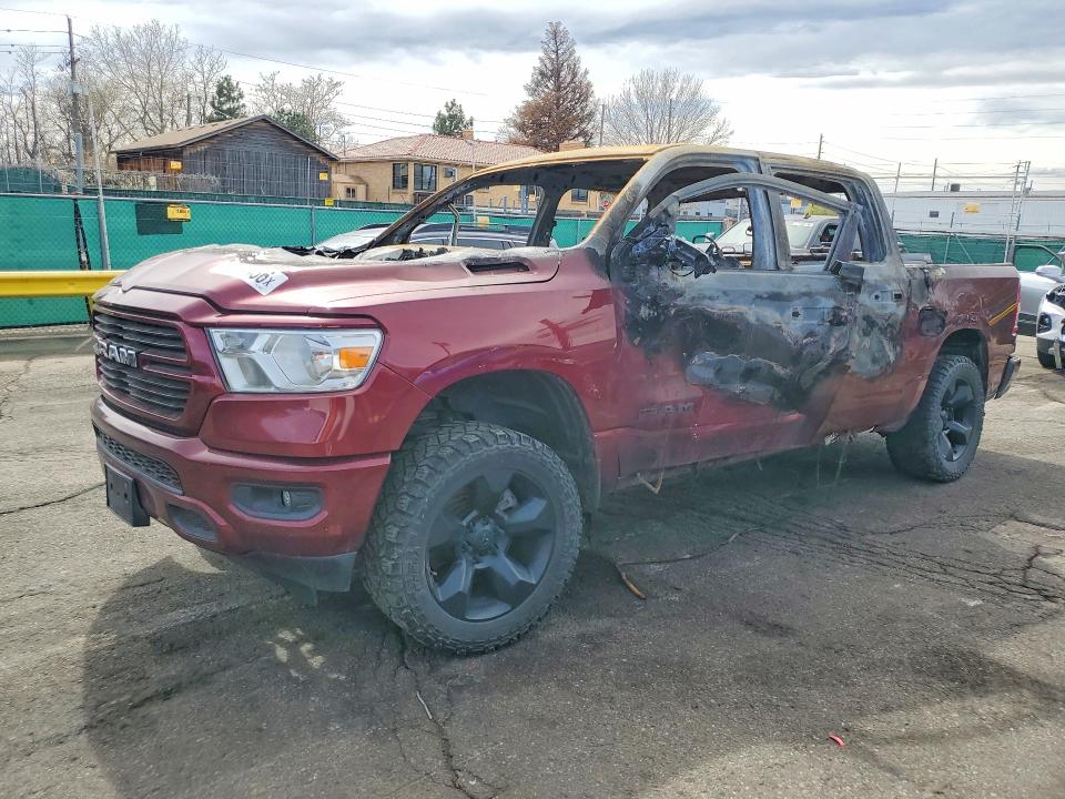 RAM 1500 2019 with VIN 1C6SRFFT4KN584886 - Photo from auction