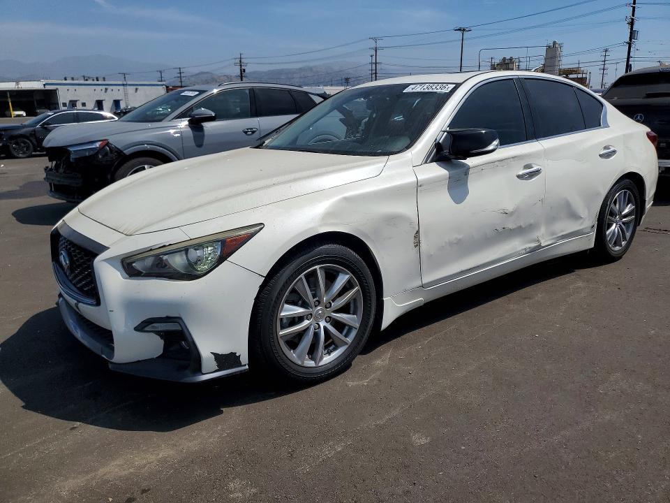 INFINITI Q50 2018 with VIN JN1EV7AP5JM364584 - Photo from auction