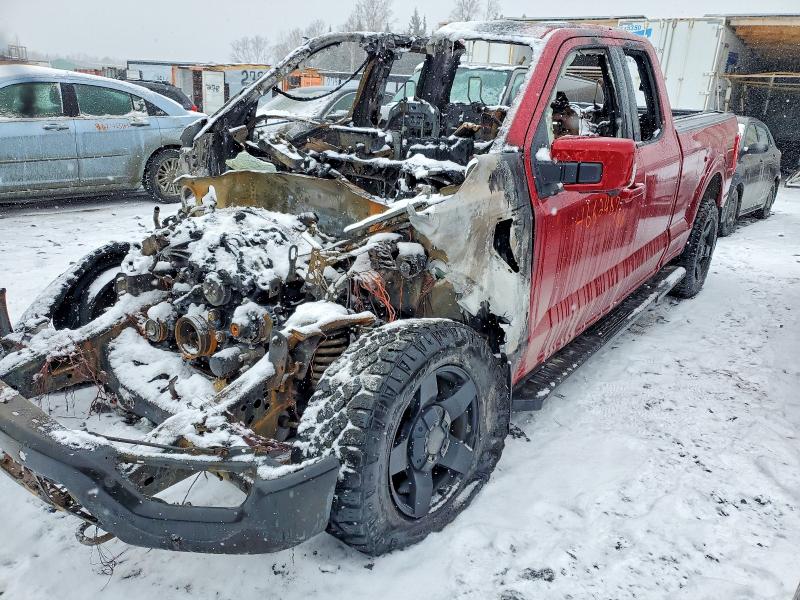 FORD F150 2022 with VIN 1FTFX1E81NFB15026 - Photo from auction