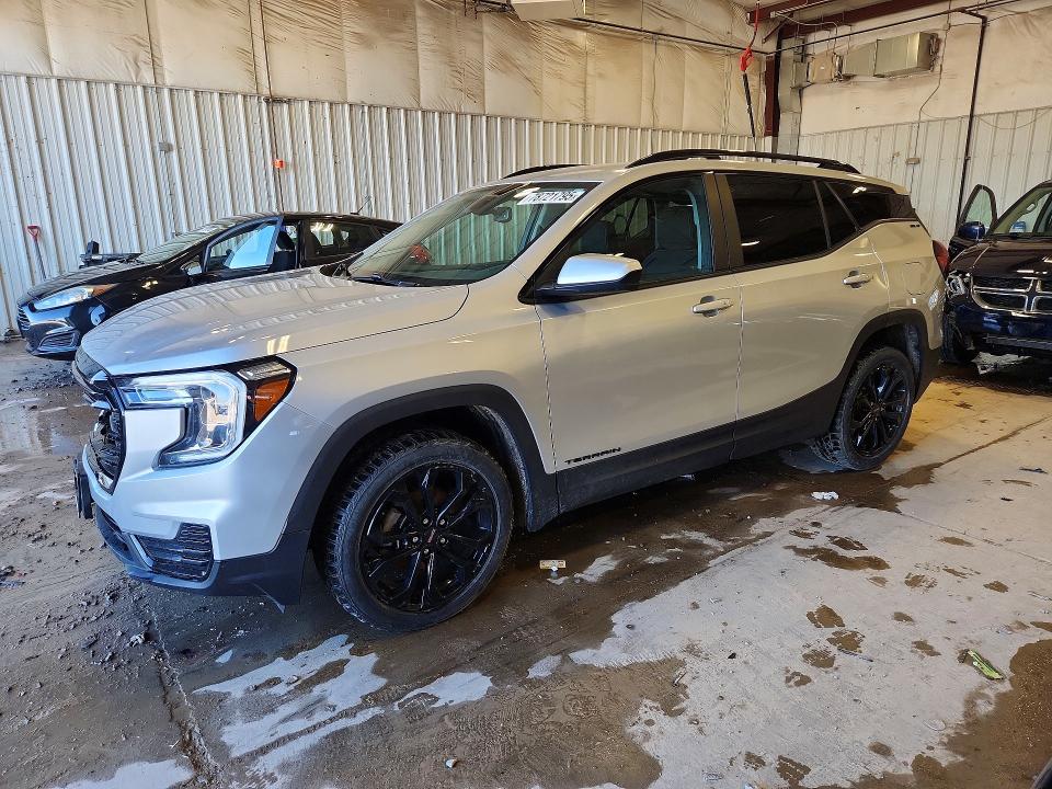 GMC TERRAIN 2022 with VIN 3GKALTEV9NL249851 - Photo from auction