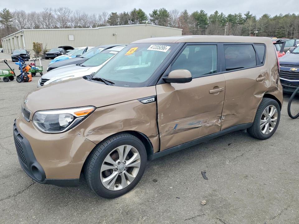 KIA SOUL 2015 with VIN KNDJP3A50F7182312 - Photo from auction
