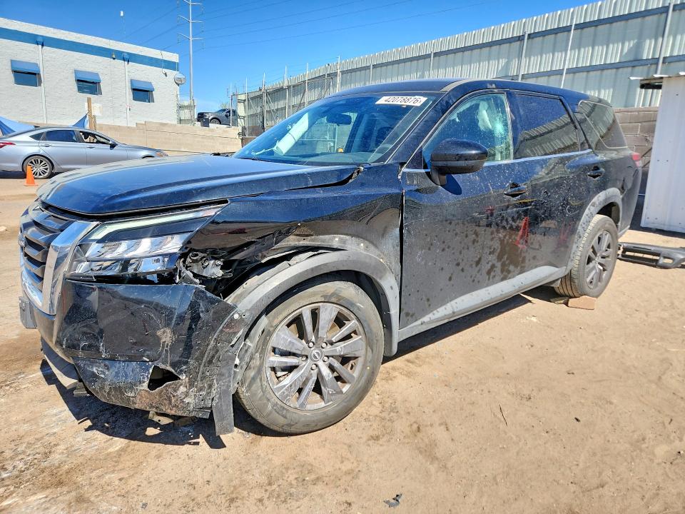 NISSAN PATHFINDER 2024 with VIN 5N1DR3AA9RC221510 - Photo from auction
