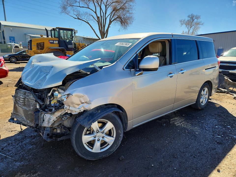 NISSAN QUEST 2012 с VIN JN8AE2KPXC9044538 - Фото с аукциона