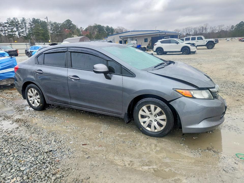 Photo 4 from auction – 2012 HONDA CIVIC with VIN 19XFB2F57CE003539