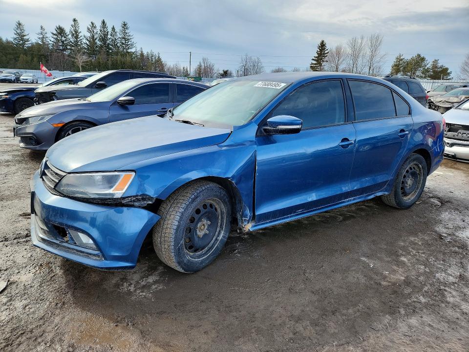 VOLKSWAGEN JETTA 2015 with VIN 3VWDA7AJ1FM222693 - Photo from auction