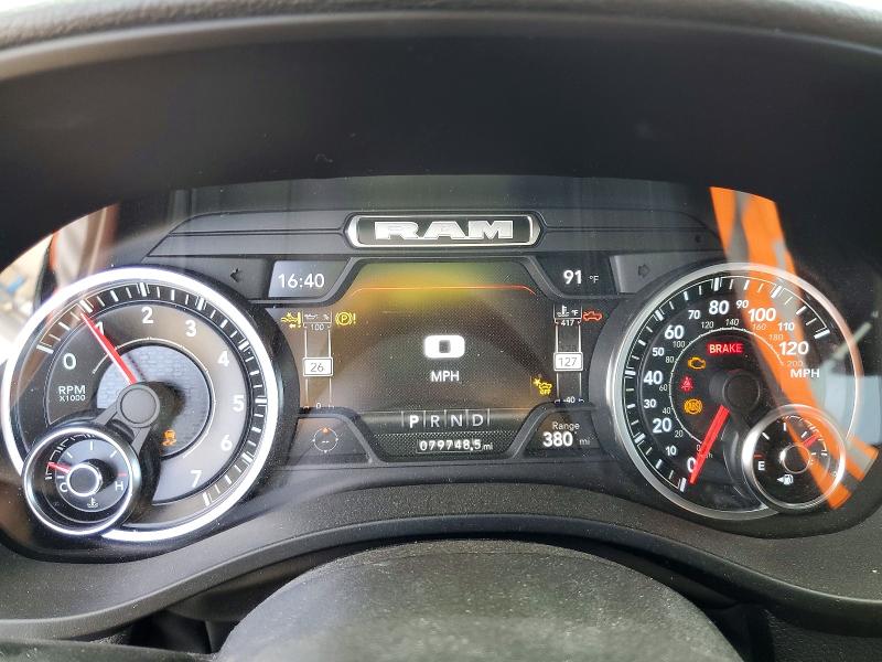 Photo 9 from auction – 2022 RAM 1500 with VIN 1C6RREJT7NN354912