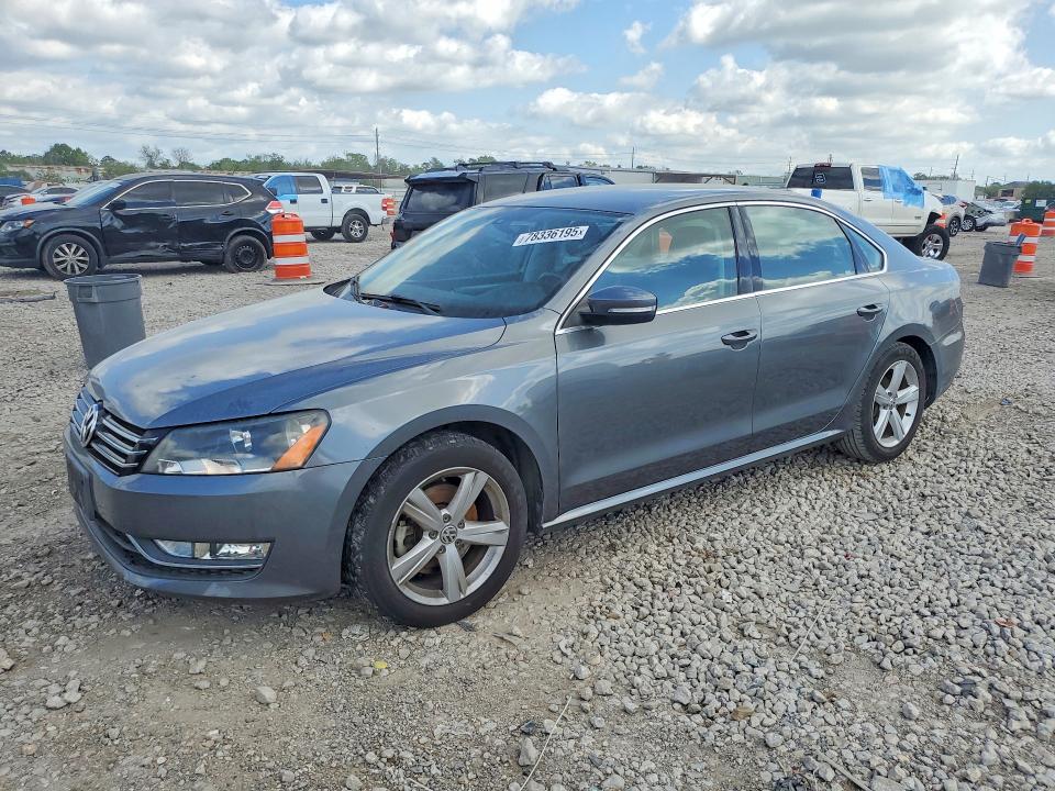 VOLKSWAGEN PASSAT 2015 with VIN 1VWAT7A36FC112724 - Photo from auction