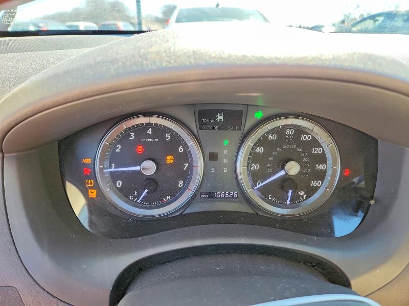 Photo 9 from auction – 2011 LEXUS ES 350 with VIN JTHBK1EG9B2470452