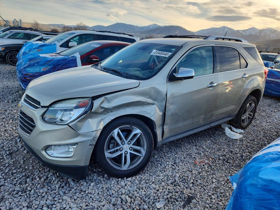 CHEVROLET EQUINOX 2016 with VIN 2GNALDEK0G1166991 - Photo from auction