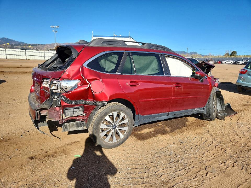 Photo 3 from auction – 2016 SUBARU OUTBACK with VIN 4S4BSBNC2G3359095