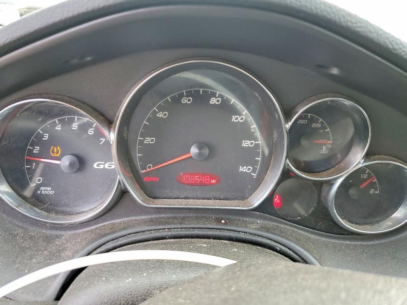 Photo 9 from auction – 2008 PONTIAC G6 with VIN 1G2ZH17N884202603