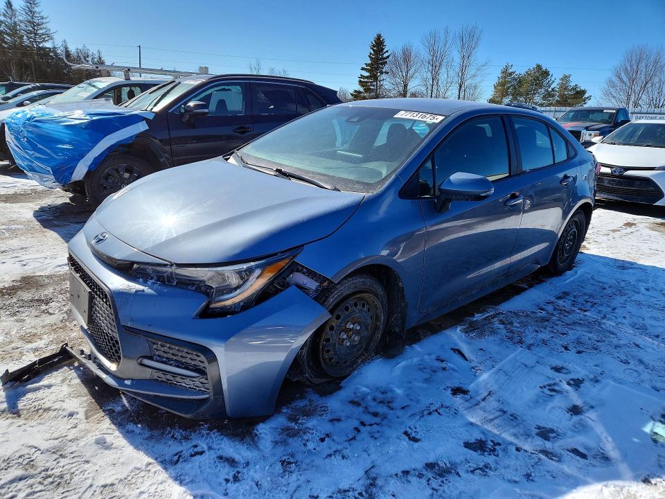 Photo 1 from auction – 2022 TOYOTA COROLLA with VIN 5YFB4MBE6NP118080
