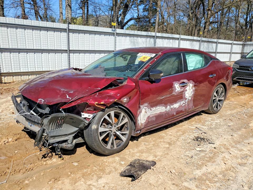 NISSAN MAXIMA 2018 with VIN 1N4AA6AP7JC374546 - Photo from auction