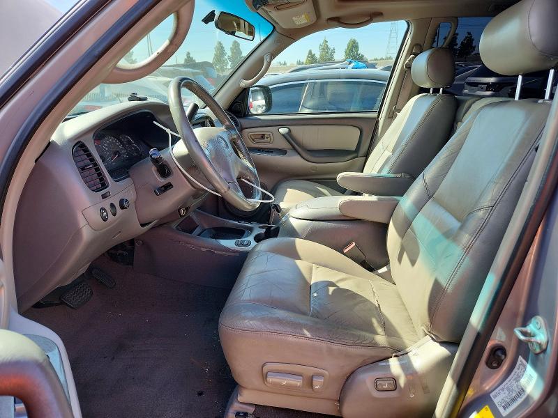 Photo 7 from auction – 2002 TOYOTA SEQUOIA with VIN 5TDZT38A32S060982