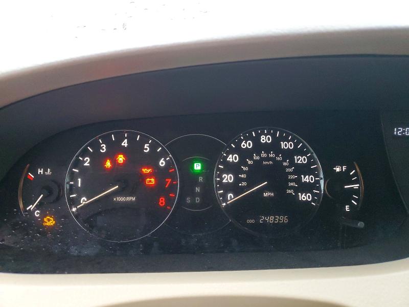 Photo 9 from auction – 2006 TOYOTA AVALON with VIN 4T1BK36BX6U155097