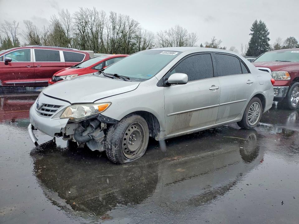 TOYOTA COROLLA 2013 with VIN 5YFBU4EE4DP166753 - Photo from auction