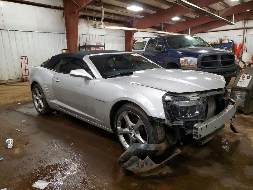 Photo 4 from auction – 2013 CHEVROLET CAMARO with VIN 2G1FC3D31D9247068