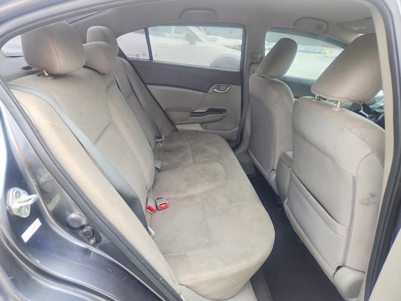 Photo 10 from auction – 2012 HONDA CIVIC with VIN 19XFB2F57CE003539