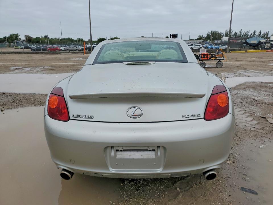 Photo 6 from auction – 2003 LEXUS SC 430 with VIN JTHFN48YX30048220