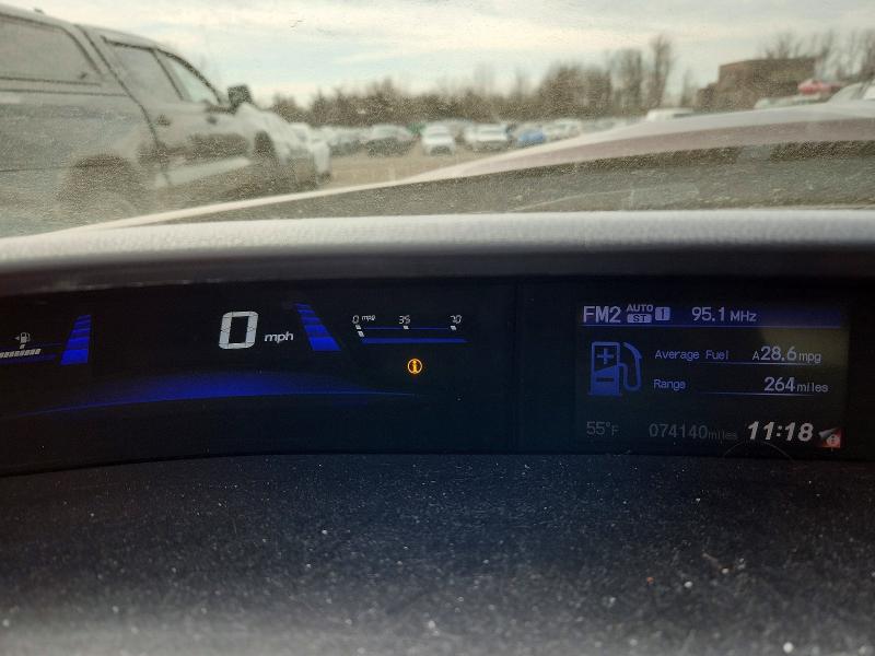 Photo 9 from auction – 2013 HONDA CIVIC with VIN 19XFB2F85DE220549