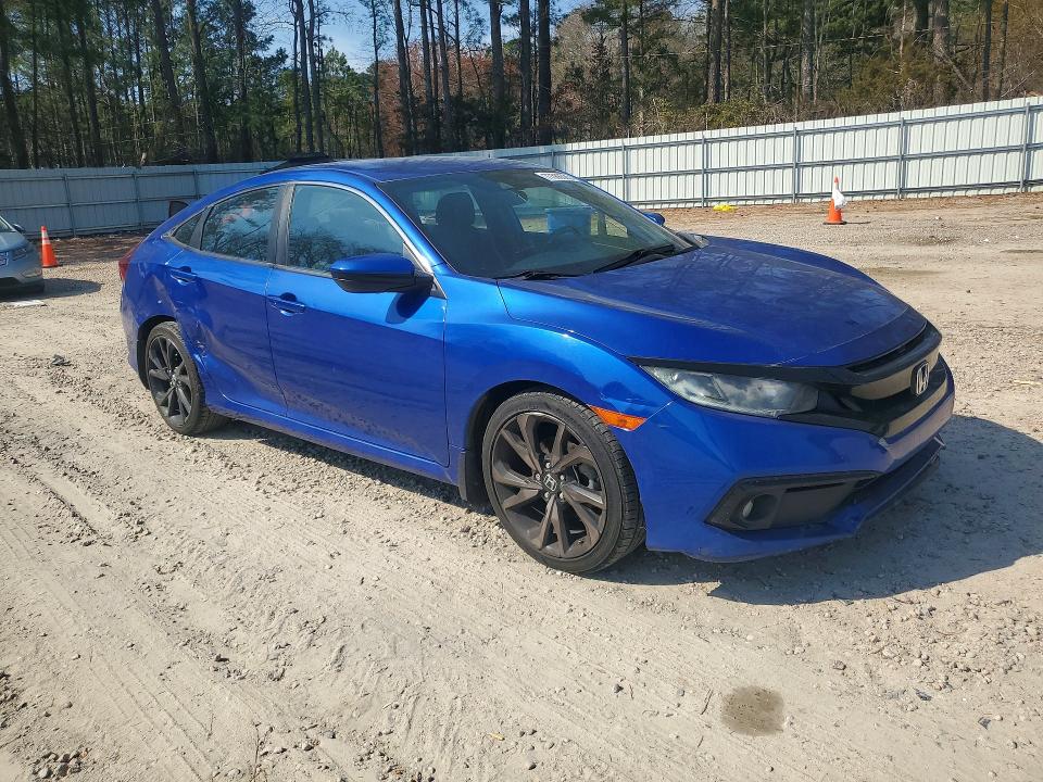 Photo 4 from auction – 2020 HONDA CIVIC with VIN 2HGFC2F83LH564303