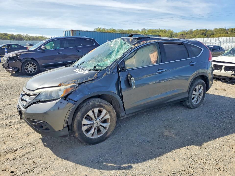 HONDA CR -V 2013 with VIN 2HKRM4H58DH604357 - Photo from auction