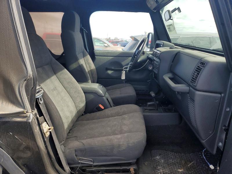 Photo 10 from auction – 2004 JEEP WRANGLER / TJ with VIN 1J4FA49S84P801236