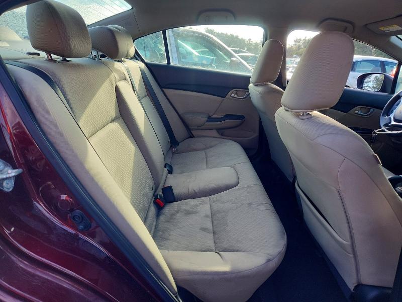 Photo 10 from auction – 2014 HONDA CIVIC with VIN 19XFB2F50EE249576