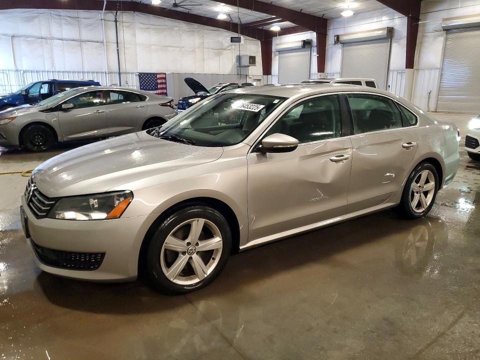 VOLKSWAGEN PASSAT 2012 with VIN 1VWBH7A30CC100019 - Photo from auction