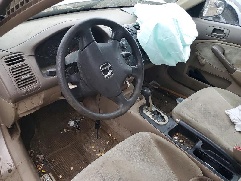 Photo 8 from auction – 2001 HONDA CIVIC with VIN 2HGES16301H927652