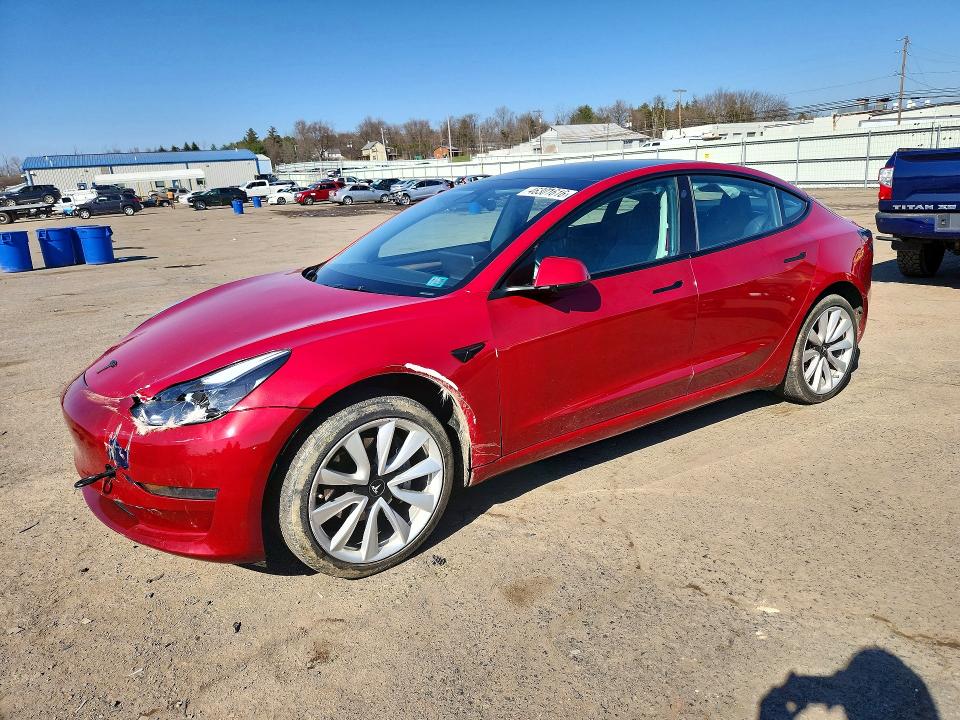 TESLA MODEL 3 2023 with VIN 5YJ3E1EA8PF663141 - Photo from auction