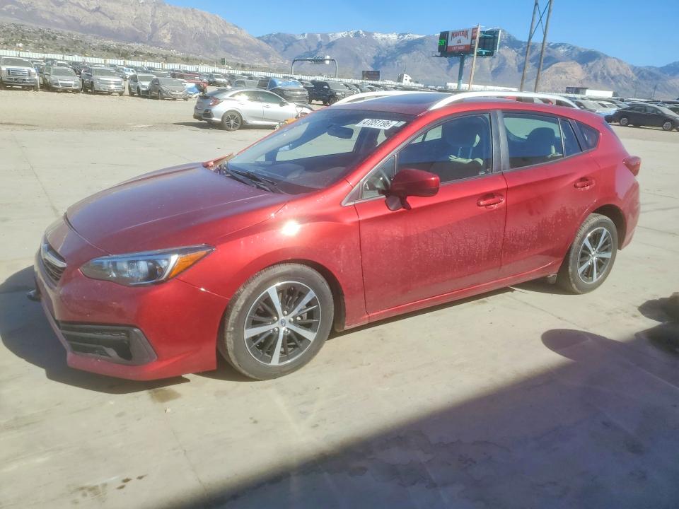 SUBARU IMPREZA 2022 with VIN 4S3GTAD62N3706399 - Photo from auction