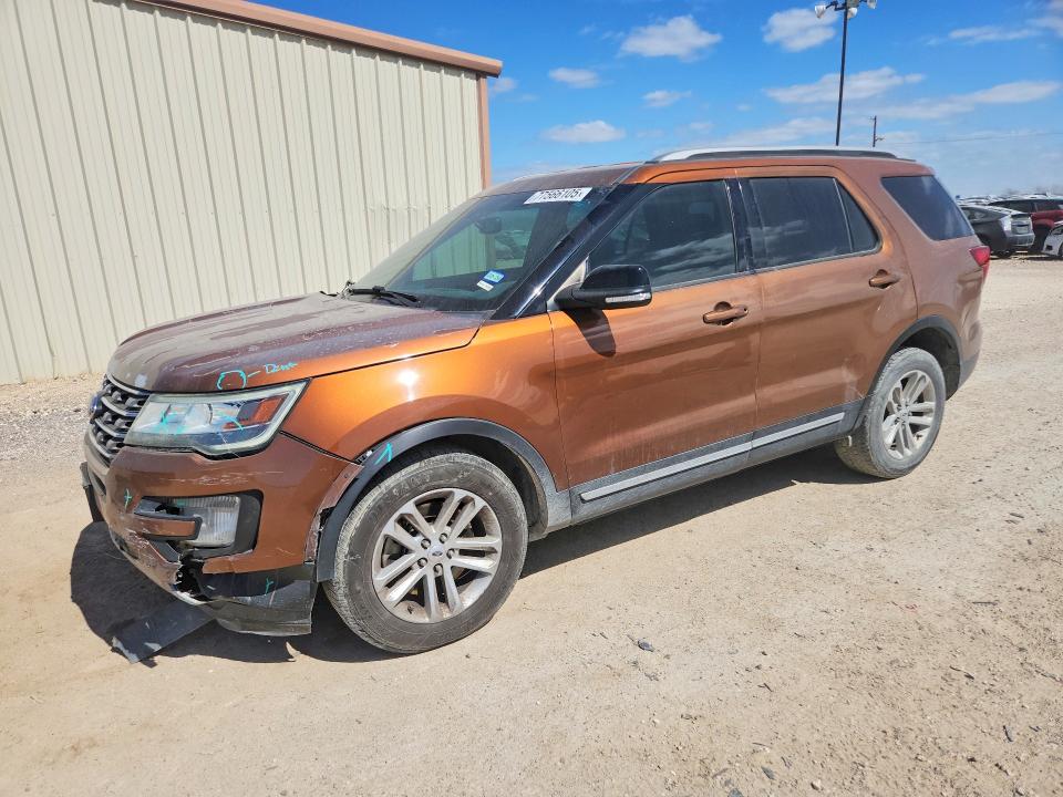 FORD EXPLORER 2017 with VIN 1FM5K7D85HGA26875 - Photo from auction