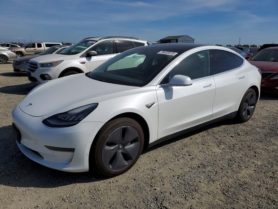 TESLA MODEL 3 2019 with VIN 5YJ3E1EA0KF484374 - Photo from auction