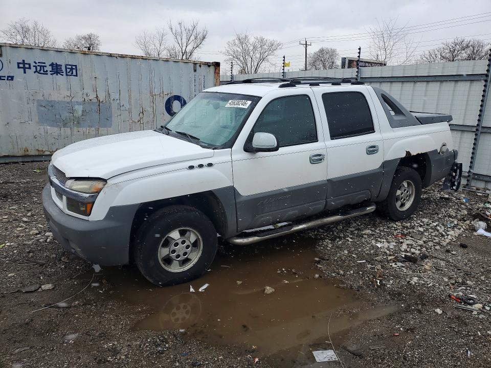 CHEVROLET AVALANCHE 2002 with VIN 3GNEC13T02G354809 - Photo from auction
