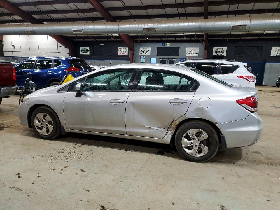 Photo 2 from auction – 2015 HONDA CIVIC with VIN 19XFB2F56FE286987