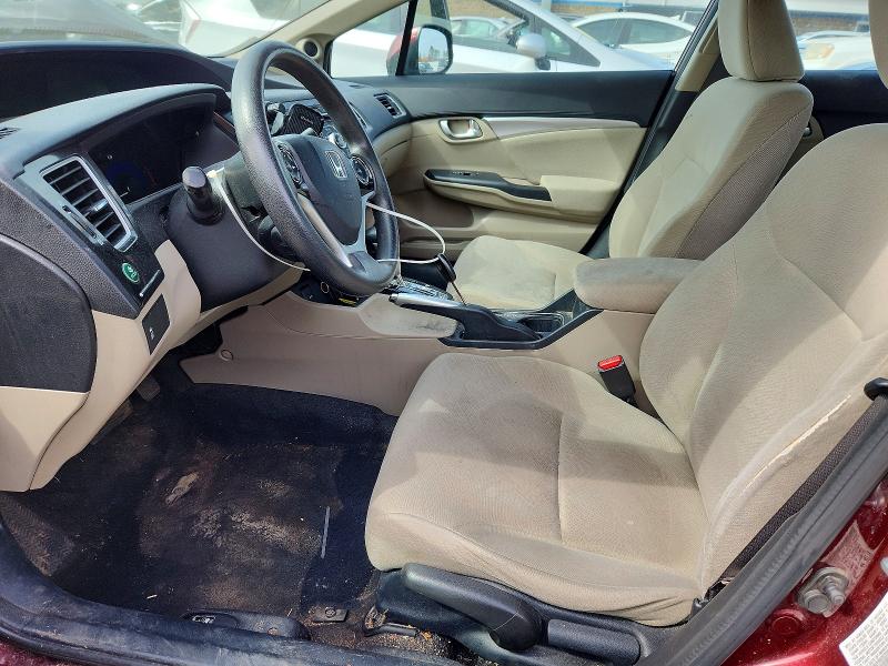Photo 7 from auction – 2013 HONDA CIVIC with VIN 19XFB2F85DE220549
