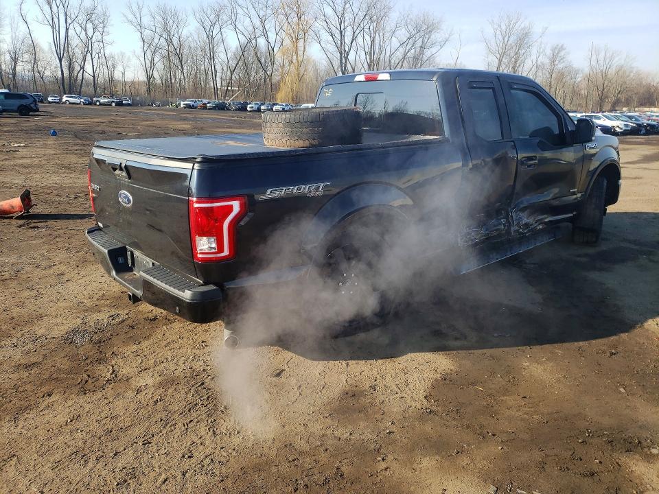 Photo 3 from auction – 2017 FORD F150 with VIN 1FTEX1EP6HFC44788