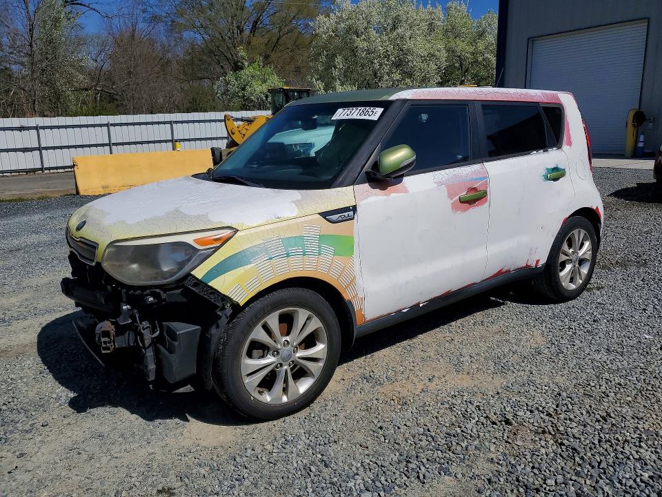 KIA SOUL 2014 with VIN KNDJP3A51E7037603 - Photo from auction