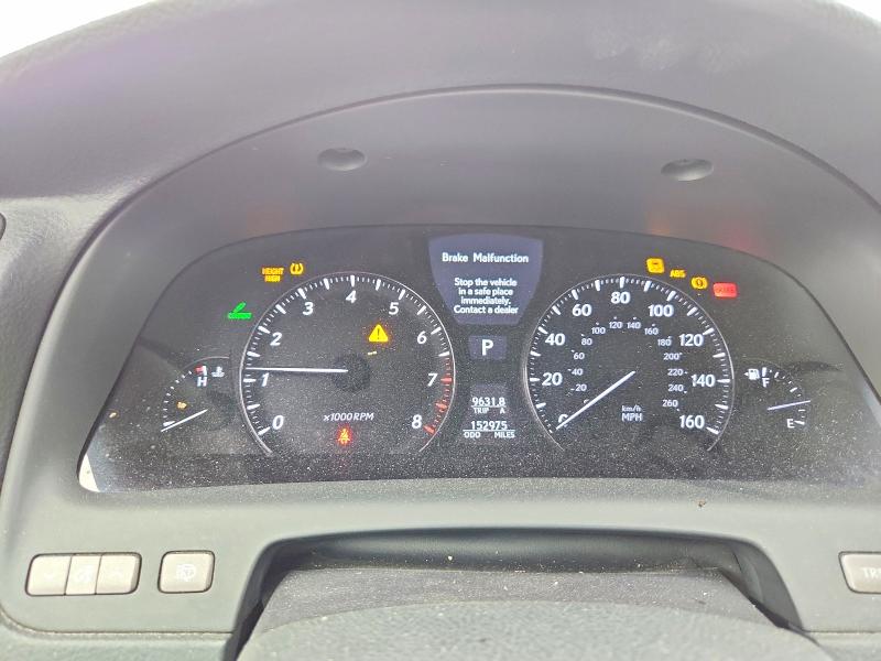 Photo 9 from auction – 2008 LEXUS LS with VIN JTHGL46F585021321
