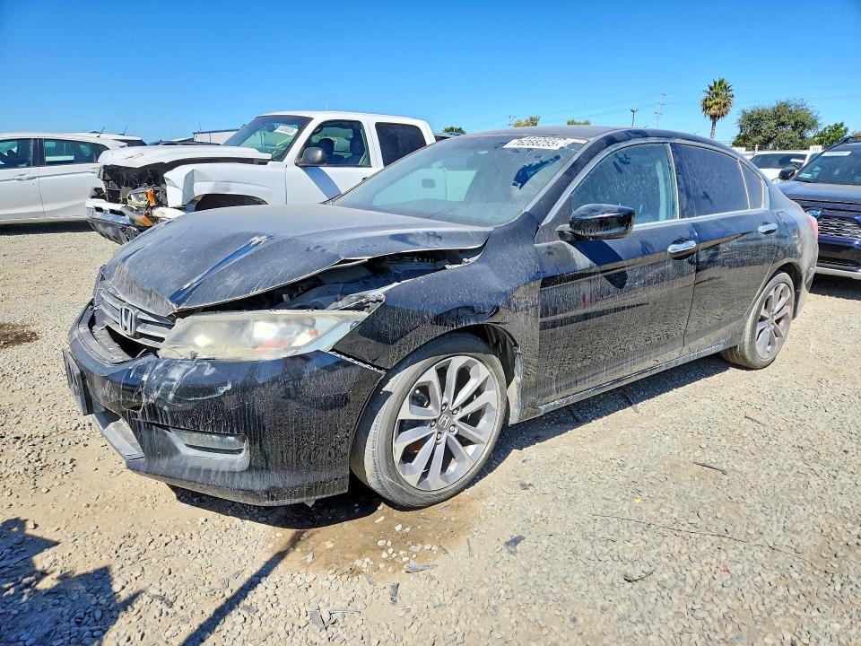 HONDA ACCORD 2014 with VIN 1HGCR2F55EA058822 - Photo from auction