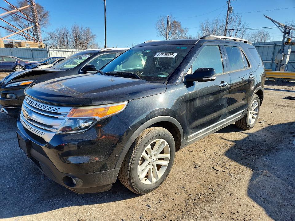 FORD EXPLORER 2014 with VIN 1FM5K7D96EGA76415 - Photo from auction