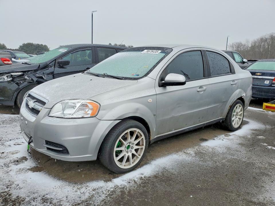 CHEVROLET AVEO 2008 with VIN KL1TD56608B009699 - Photo from auction