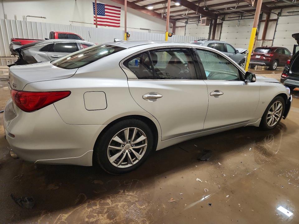 Photo 3 from auction – 2014 INFINITI Q50 with VIN JN1BV7AR9EM689474