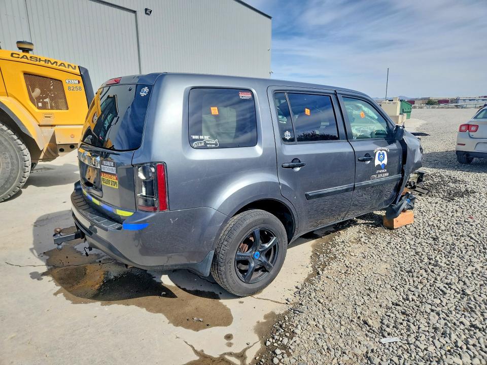 Photo 3 from auction – 2013 HONDA PILOT with VIN 5FNYF3H27DB029365