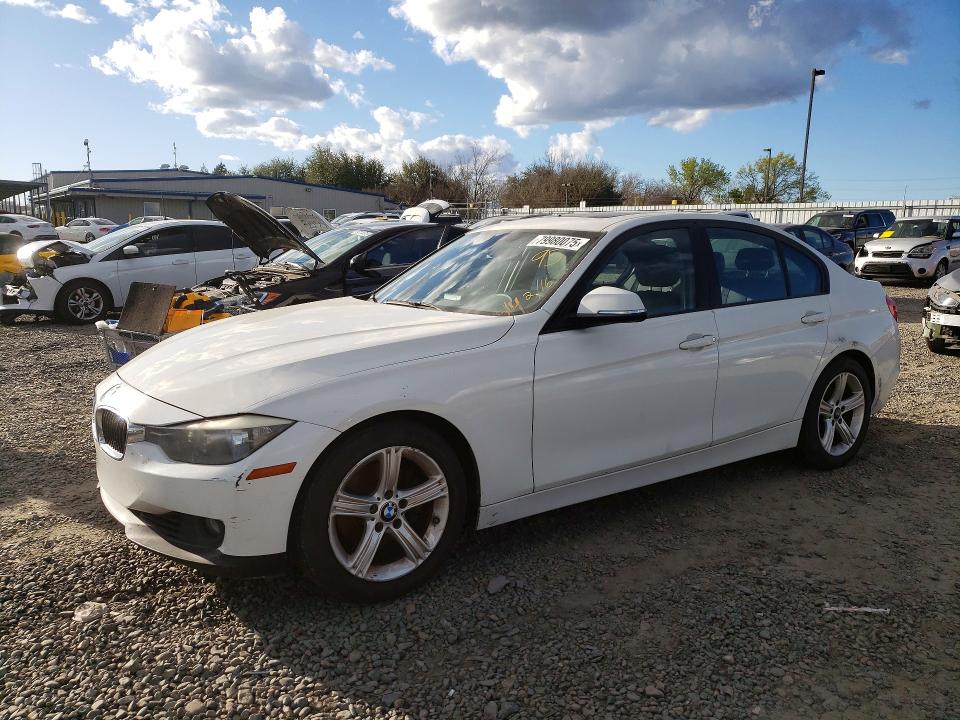 BMW 328 2014 with VIN WBA3C1C57EK110716 - Photo from auction