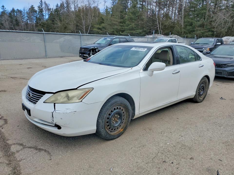 LEXUS ES 2008 with VIN JTHBJ46G182232607 - Photo from auction