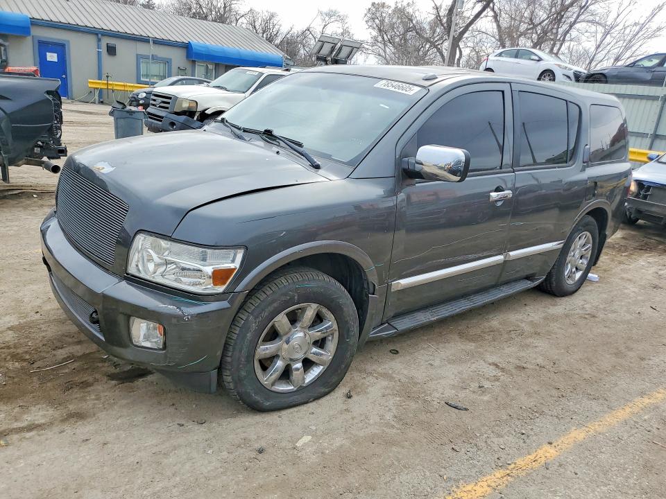 INFINITY QX56 2006 with VIN 5N3AA08C06N812753 - Photo from auction